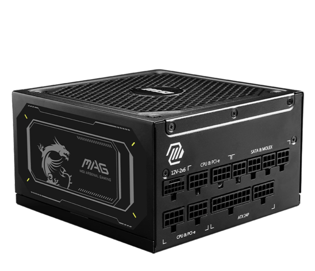 MSI A1000GL II 1000W 80 Plus Gold ATX 3.1 - 1363278 - zdjęcie 2